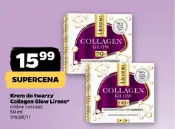 Netto Krem do twarzy Collagen Glow Lirene oferta