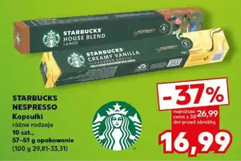 Kaufland STARBUCKS NESPRESSO oferta