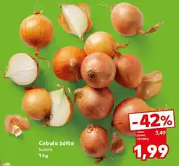 Kaufland Cebula żółta luzem 1 kg oferta