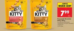 Biedronka Przysmak dla kotów Kitty, 180 g oferta