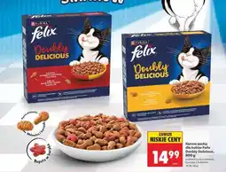Biedronka Karma sucha dla kotów Felix Doubly Delicious, 800 g oferta