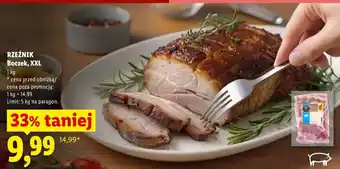 Lidl RZEŹNIK Boczek, XXL oferta