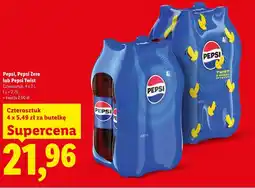 Lidl Pepsi, Pepsi Zero lub Pepsi Twist oferta