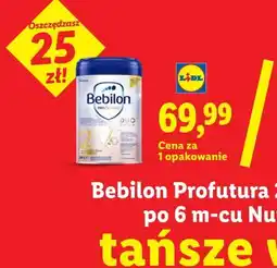 Lidl Bebilon Profutura 2 mleko następne po 6 m-cu Nutricia oferta
