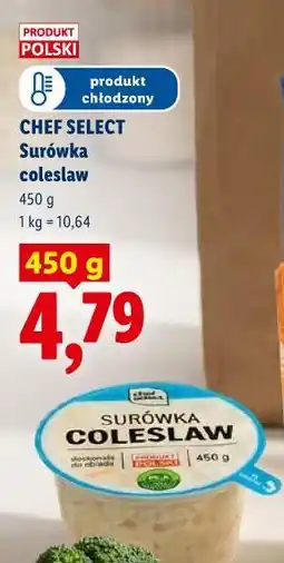 Lidl CHEF SELECT Surówka coleslaw oferta