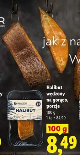 Lidl Halibut wędzony na gorąco, porcje oferta