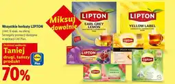 Lidl Wszystkie herbaty LIPTON oferta