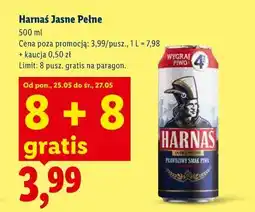 Lidl Harnaś Jasne Pełne oferta