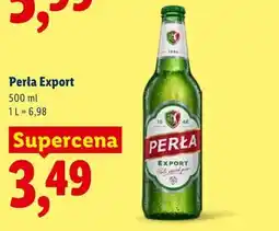 Lidl Perła Export oferta