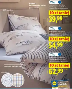 Lidl LIVARNO Pościel z bawełny renforce oferta