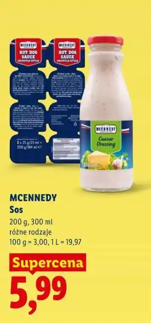 Lidl McENNedy Sos oferta