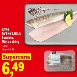Lidl Sandacz, filet ze skórą oferta