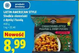 Lidl LATIN AMERICAN STYLE Słodkie ziemniaki z dynią i fasolą oferta