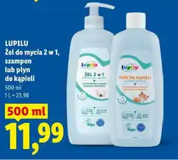 Lidl Żel do mycia 2 w 1, szampon lub płyn do kąpieli oferta