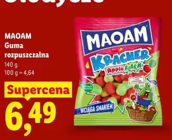 Lidl MAOAM Guma rozpuszczalna oferta