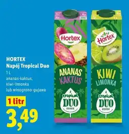 Lidl Napój Tropical Duo HORTEX oferta
