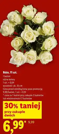 Lidl Róże, 11 szt oferta