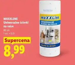 Lidl MAXXLINE Uniwersalne ścierki na rolce oferta