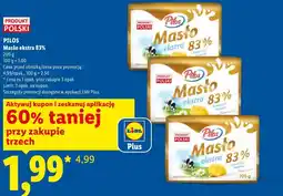 Lidl Pilos Masło ekstra 83% oferta