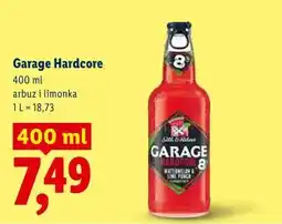 Lidl Garage Hardcore arbuz i limonka oferta