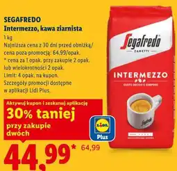 Lidl SEGAFREDO Intermezzo, kawa ziarnista oferta