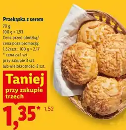 Lidl Przekąska z serem oferta