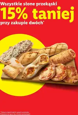 Lidl Wszystkie słone przekąski oferta