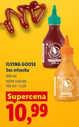 Lidl FLYING GOOSE Sos sriracha oferta