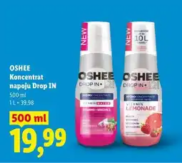 Lidl Koncentrat napoju Drop IN OSHEE oferta