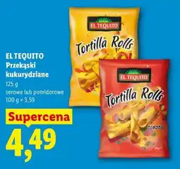 Lidl EL TEQUITO Przekąski kukurydziane oferta