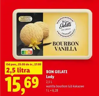 Lidl Lody BON GELATI oferta