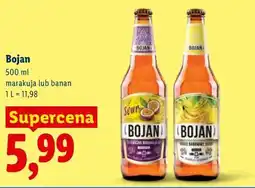 Lidl Bojan marakuja lub banan oferta