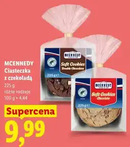 Lidl Ciasteczka z czekoladą MCENNEDY oferta