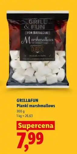 Lidl GRILL&FUN Pianki marshmallows oferta