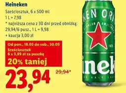 Lidl Heineken oferta