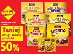 Lidl Wszystkie placki tortilla EL TEQUITO oferta