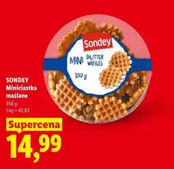 Lidl SONDEY Miniciastka maślane oferta