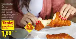 Lidl Croissant maślany oferta