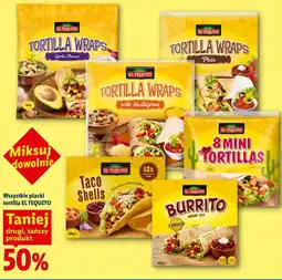 Lidl Wszystkie placki tortilla EL TEQUITO oferta
