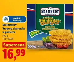 Lidl MCENNEDY Burgery z kurczaka w panierce oferta