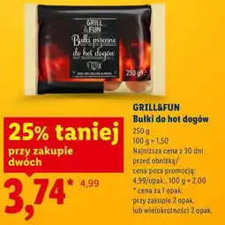 Lidl Bułki do hot dogów oferta