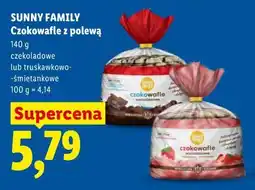 Lidl SUNNY FAMILY Czokowafle z polewą oferta