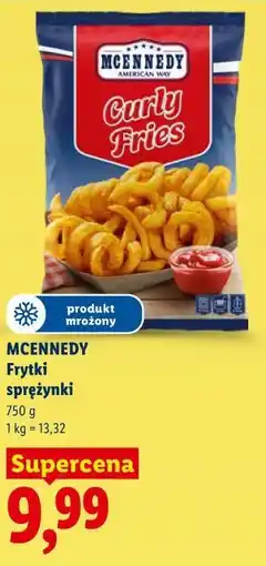 Lidl McENNedy Frytki sprężynki oferta