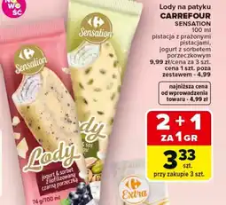 Carrefour Carrefour Sensation Lody na patyku oferta