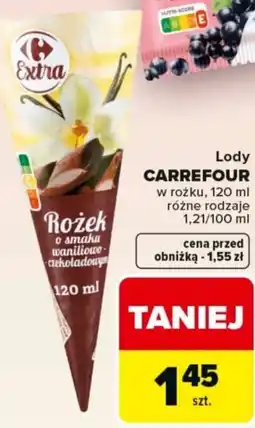 Carrefour Carrefour Extra Lody Rożek oferta