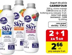 Carrefour Carrefour Sensation Skyr Jogurt do picia oferta