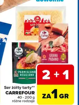 Carrefour Carrefour Ser żółty tarty oferta