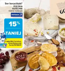 Carrefour Polska gościna Ser koryciński oferta