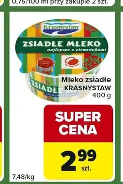 Carrefour Express Mleko zsiadłe KRASNYSTAW oferta