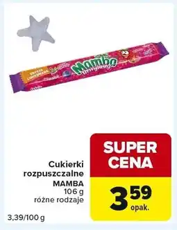 Carrefour Express Cukierki rozpuszczalne mamba oferta